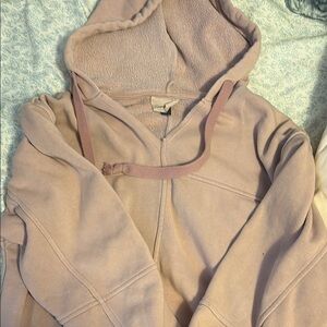 Pink Hooded Sweatshirt